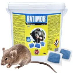 Ratimor Brodifacoum, 0,029g, Fresh Bait - sachets, 3kg
